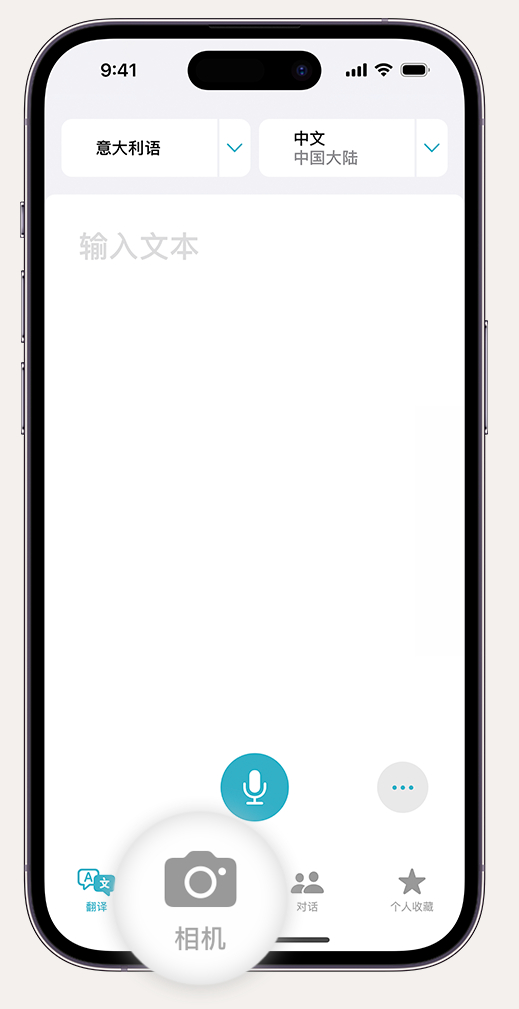 iPhone 小技巧：支持通过摄像头取景翻译文本