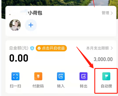 支付宝小荷包怎样关闭自动攒