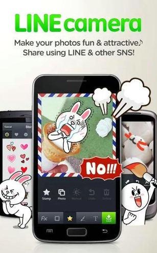 LINE Camera app怎么用