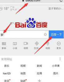 iPhone怎么查看手机ip地址