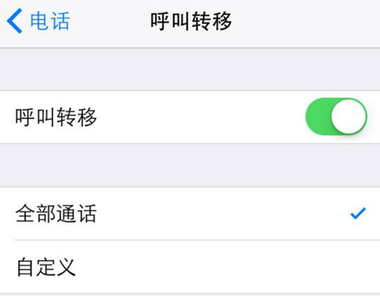 iPhone手机呼叫转移怎么设置？