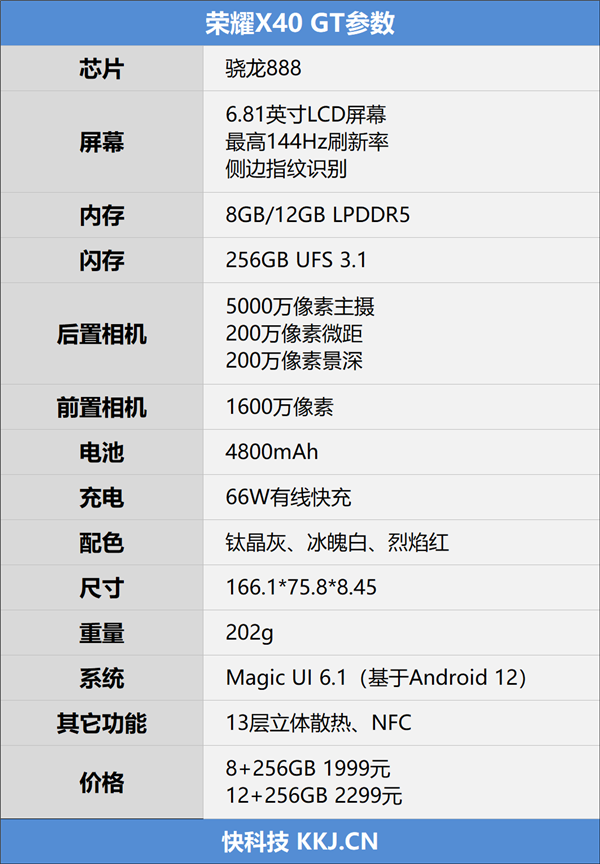 传承高性能基因！荣耀X40 GT评测：1999元起跃级游戏神机