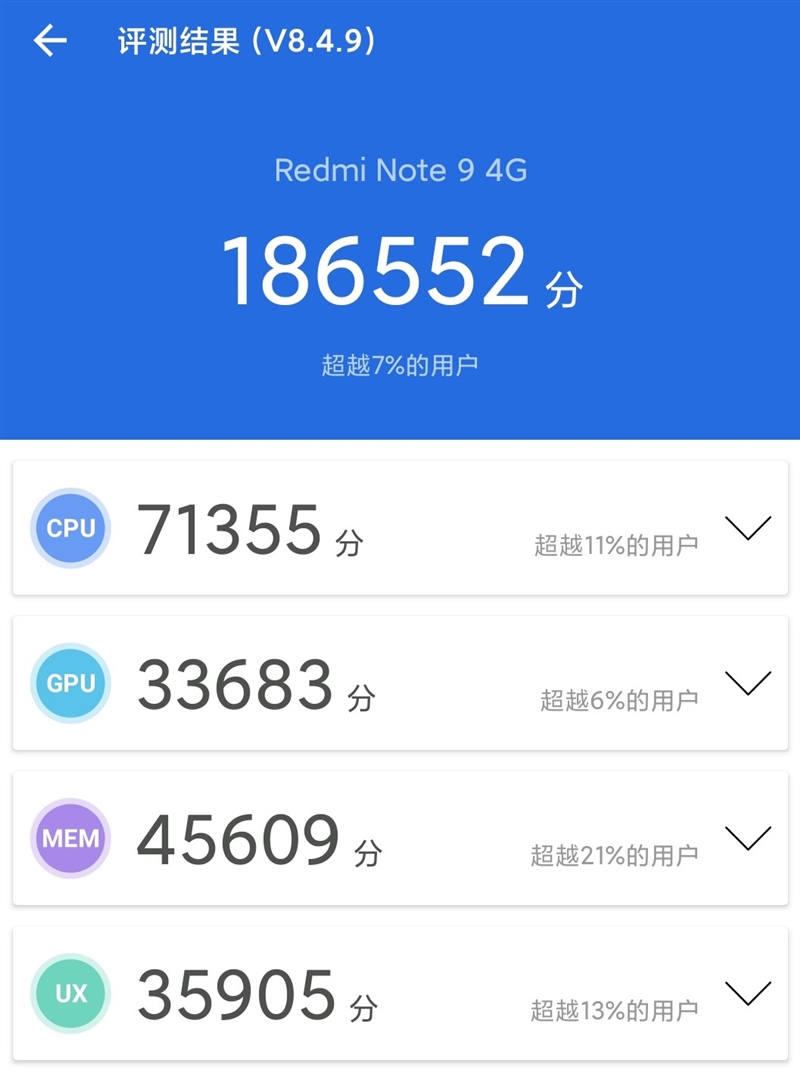 999元Redmi Note 9 4G评测：内置6000mAh“充电宝”