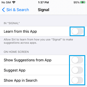 在 iPhone 上禁用 Siri 建议