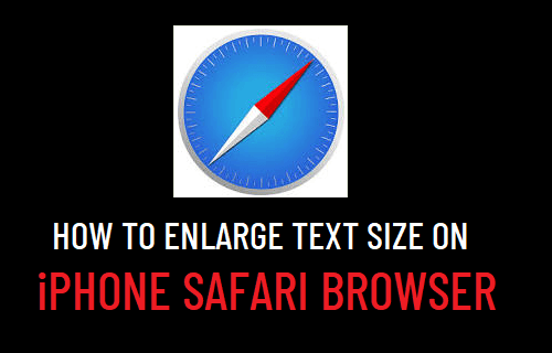 在 iPhone Safari 浏览器上放大文字大小