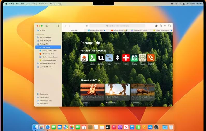 苹果电脑共享Safari选项卡组将如何改变您的工作流程