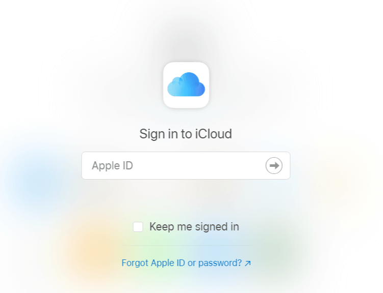 如何从 icloud 中检索信息