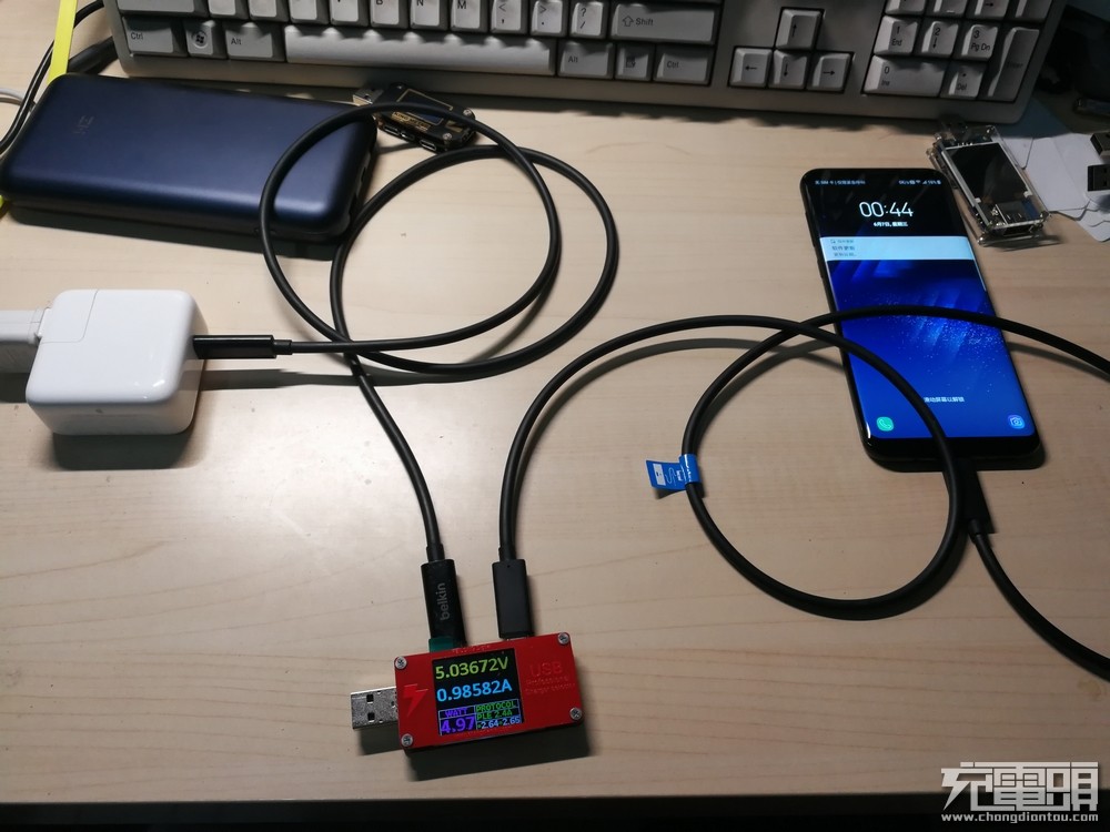 三星S8+对于PD兼容性的测试-果粉迷