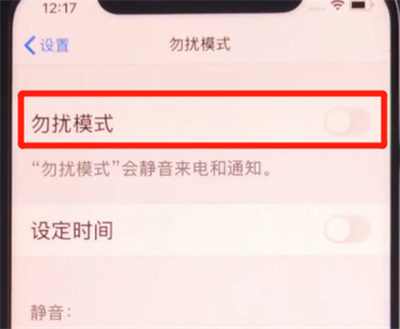 iphone11中设置勿扰模式的简单方法截图