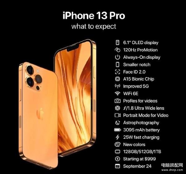 iphone13配置对照表