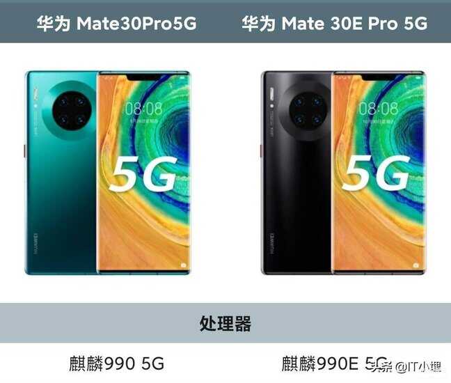 华为mate30pro和mate30e pro哪个好