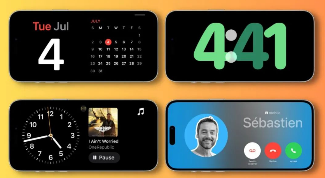 iOS 17横屏充电待机显示有什么好处？