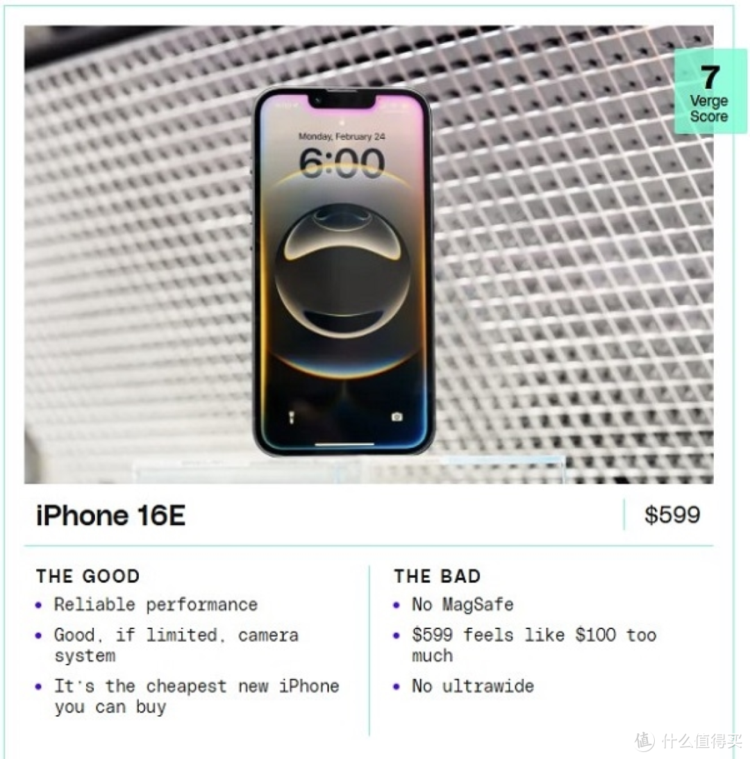 iPhone 16e实机评测出炉，跟6年前的iPhone XR差不多