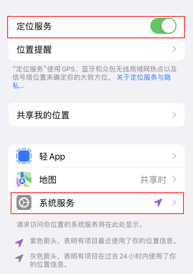 苹果iPhone 14手机如何查看重要地点？