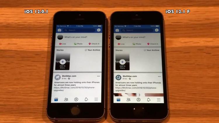 iPhone5S升级哪个系统好？iPhone5S运行iOS12.1/iOS12.0.1各方对比