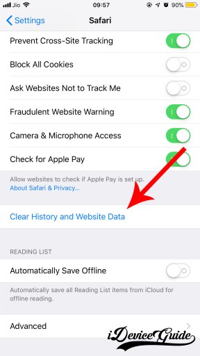 如何在苹果手机Safari清除缓存并提高性能