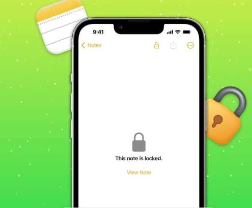 如何在iPhone和iPad上锁定笔记（Notes备忘录）