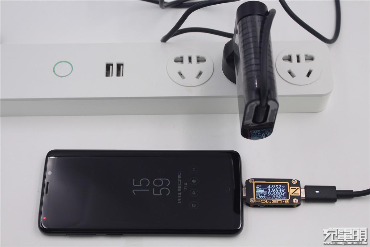 三星Galaxy S9 USB PD快充兼容性测试-果粉迷