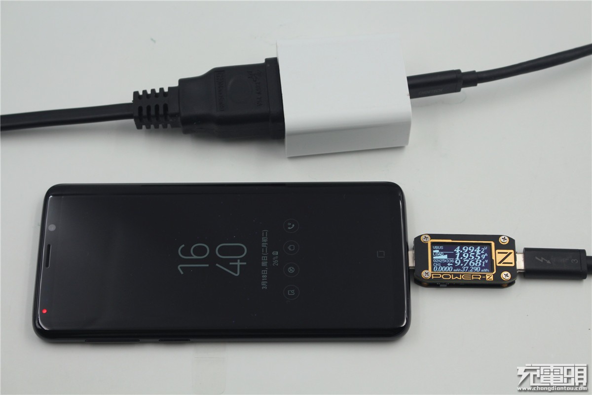 三星Galaxy S9 USB PD快充兼容性测试-果粉迷