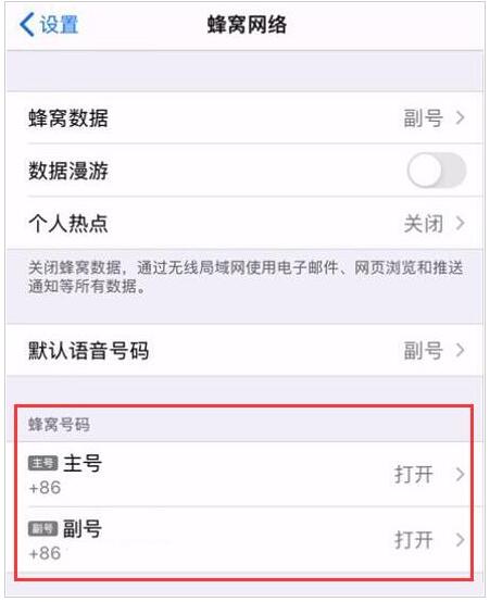 双卡iPhone把SIM卡标签设置为emoji表情的详细步骤截图