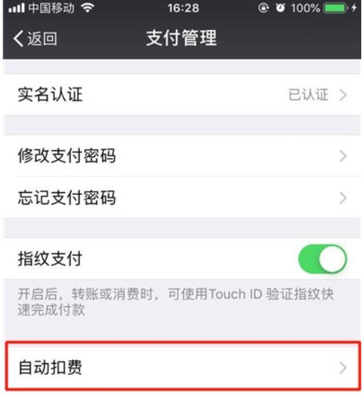 iPhone11pro max关闭微信免密支付的方法步骤截图