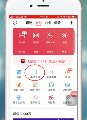 在翼支付里查询流量的详细操作截图