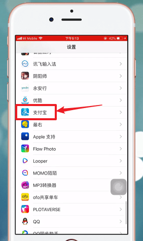 支付宝设置摄像头权限的图文操作截图