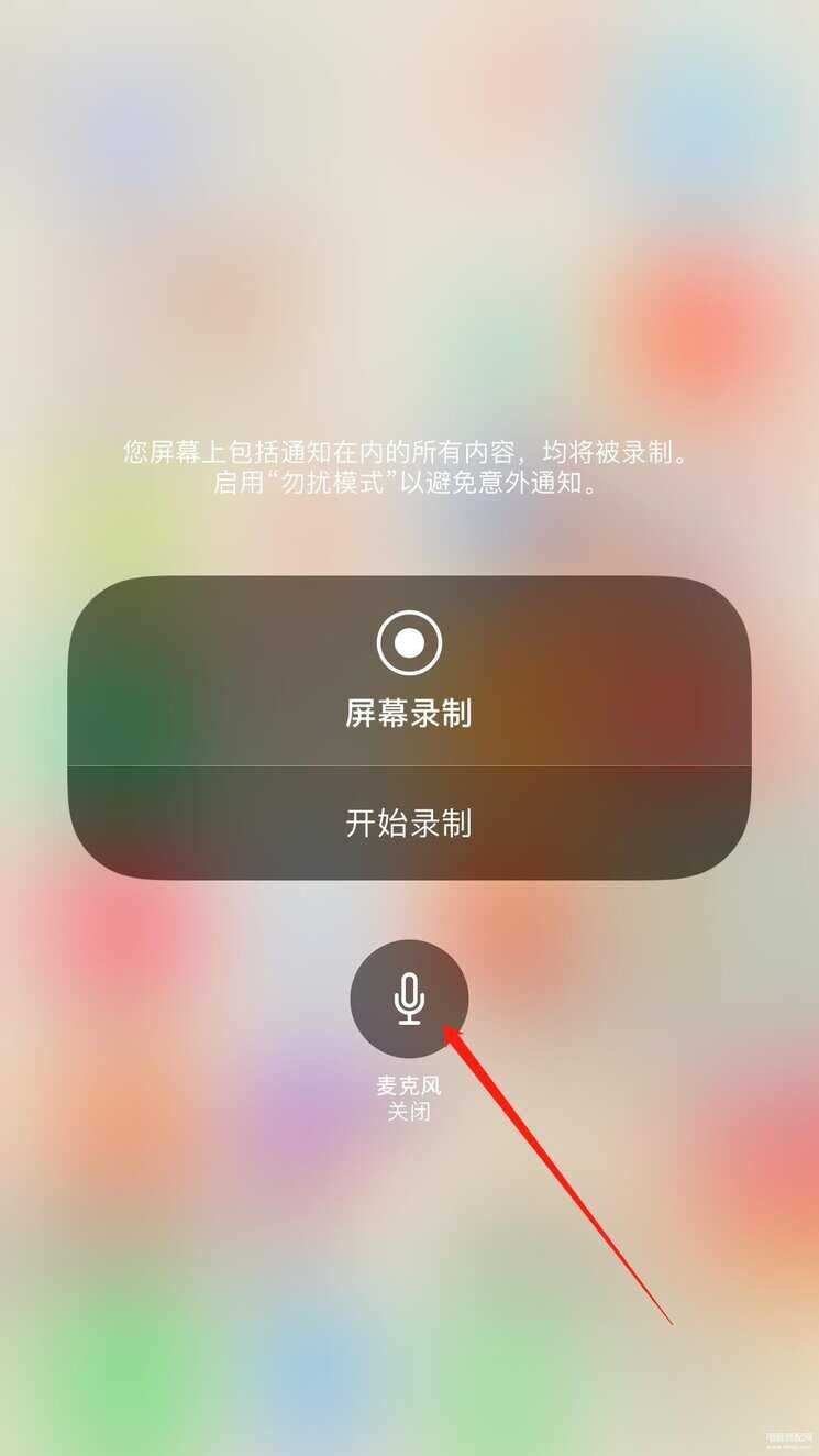 苹果手机录屏怎么没有声音